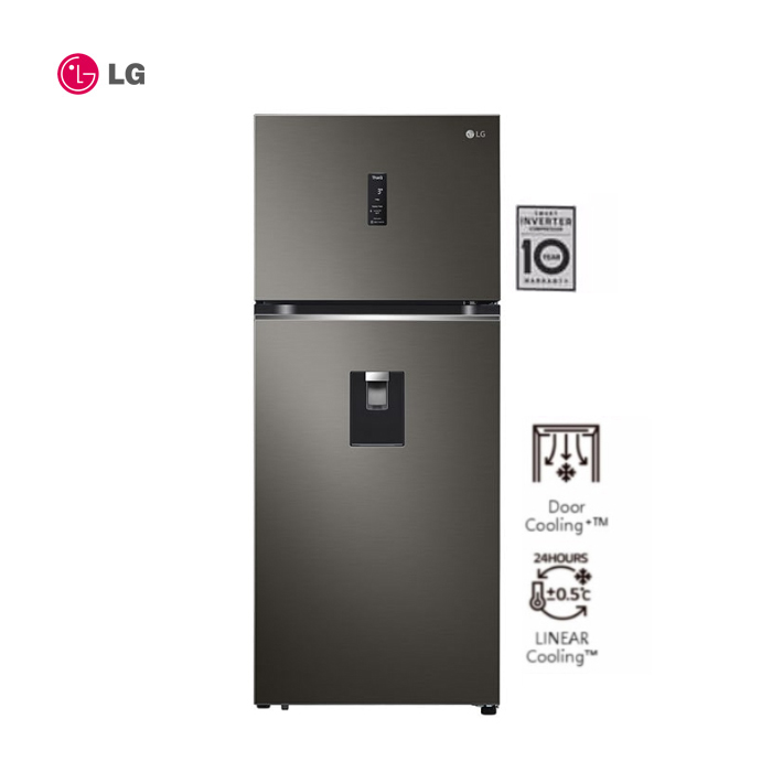 LG Kulkas Two Doors 363 Liter - GN-F372PXAK